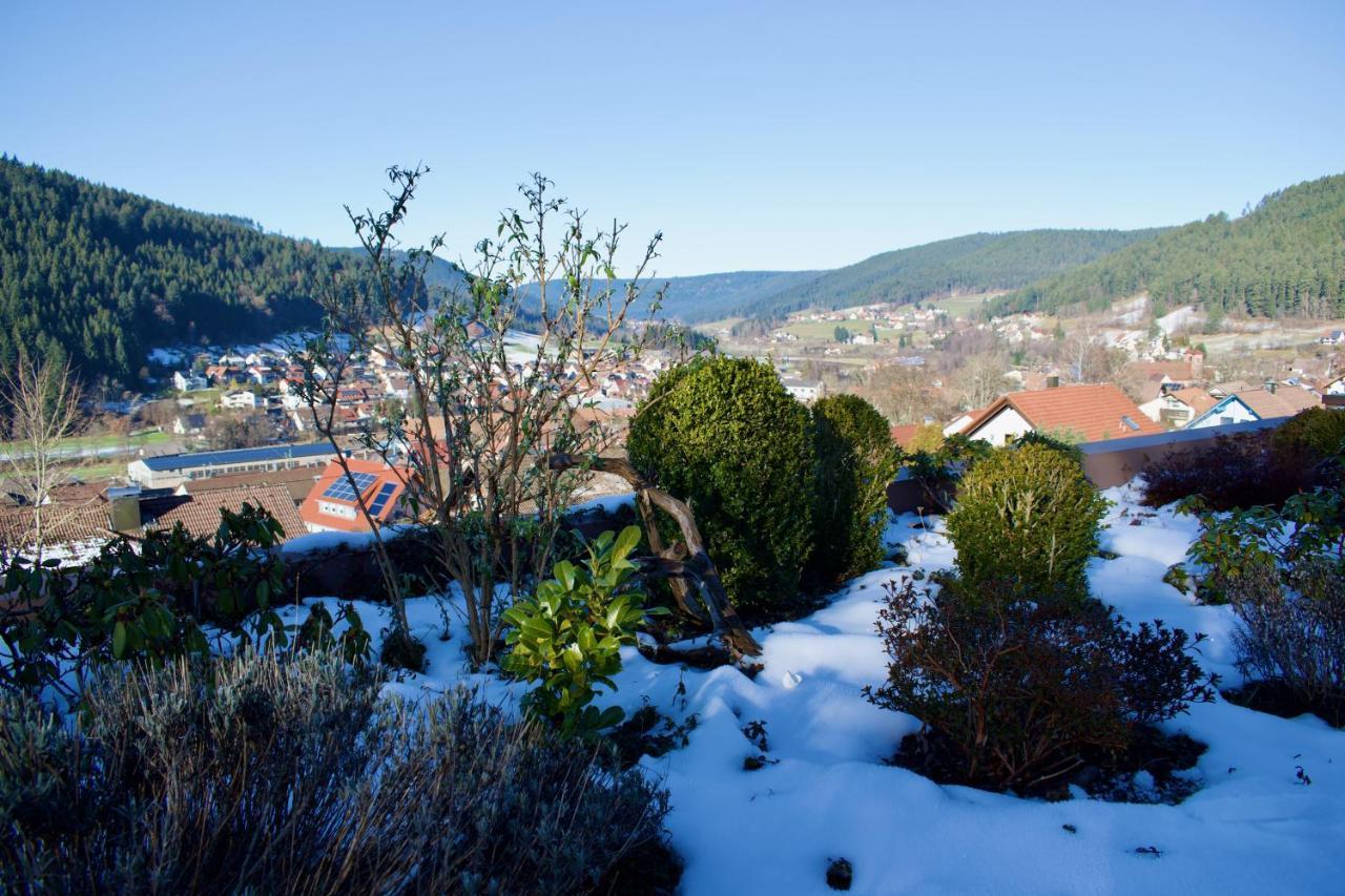Appartement Mit Herrlicher Aussicht Uebers Murgtal Baiersbronn Dış mekan fotoğraf